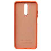 Силиконовый чехол SOFT Silicone Case для Xiaomi Redmi K30/Poco X2 HQ (с логотипом) оранжевый