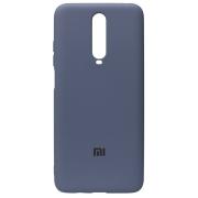 Силиконовый чехол SOFT Silicone Case для Xiaomi Redmi K30/Poco X2 HQ (с логотипом) серый