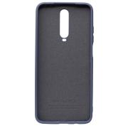 Силиконовый чехол SOFT Silicone Case для Xiaomi Redmi K30/Poco X2 HQ (с логотипом) серый
