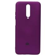 Силиконовый чехол SOFT Silicone Case для Xiaomi Redmi K30/Poco X2 HQ (с логотипом) сиреневый