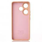 Силиконовый чехол SOFT Silicone Case для Xiaomi Poco F6/Redmi Turbo 3 (без лого) пудра