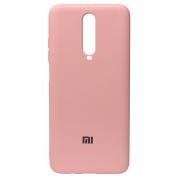 Силиконовый чехол SOFT Silicone Case для Xiaomi Redmi K30/Poco X2 HQ (с логотипом) розовый