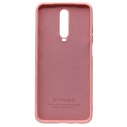 Силиконовый чехол SOFT Silicone Case для Xiaomi Redmi K30/Poco X2 HQ (с логотипом) розовый