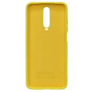 Силиконовый чехол SOFT Silicone Case для Xiaomi Redmi K30/Poco X2 HQ (с логотипом) желтый