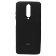 Силиконовый чехол SOFT Silicone Case для Xiaomi Redmi K30/Poco X2 HQ (с логотипом) черный