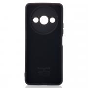 Силиконовый чехол SOFT Silicone Case для Xiaomi Redmi A3/ A3X/ Poco C61 (без лого) черный