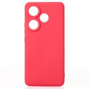 Силиконовый чехол SOFT Silicone Case для Xiaomi Poco F6/Redmi Turbo 3 (без лого) малиновый
