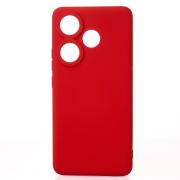 Силиконовый чехол SOFT Silicone Case для Xiaomi Poco F6/Redmi Turbo 3 (без лого) красный