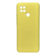 Силиконовый чехол SOFT Silicone Case для Xiaomi Poco C40 (без лого) лимонный