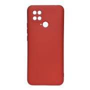 Силиконовый чехол SOFT Silicone Case для Xiaomi Poco C40 (без лого) красный