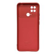 Силиконовый чехол SOFT Silicone Case для Xiaomi Poco C40 (без лого) красный