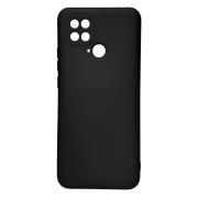 Силиконовый чехол SOFT Silicone Case для Xiaomi Poco C40 (без лого) черный