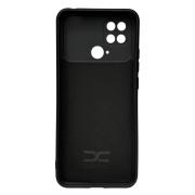 Силиконовый чехол SOFT Silicone Case для Xiaomi Poco C40 (без лого) черный