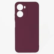 Силиконовый чехол SOFT Silicone Case для Xiaomi Redmi 15A бордовый