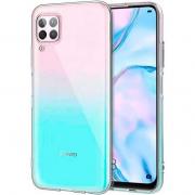 Силиконовый чехол WS для Huawei P40 Lite прозрачный