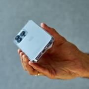 Силиконовый чехол WS для iPhone 12 / iPhone 12 Pro прозрачный