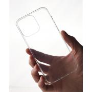 Силиконовый чехол WS для iPhone 14 Pro Max прозрачный