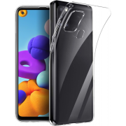 Силиконовый чехол WS для Samsung A21s/A217 прозрачный