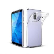Силиконовый чехол WS для Samsung J810/J8 (2018) прозрачный