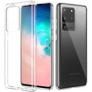 Силиконовый чехол WS для Samsung S20 Ultra прозрачный