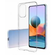 Силиконовый чехол WS для Xiaomi Redmi Note 10/ Note 10s прозрачный