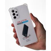 Силиконовый чехол WS SHOCKPROOF для Samsung A73 5G прозрачный