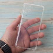 Силиконовый чехол WS SHOCKPROOF для Samsung M32 4G прозрачный