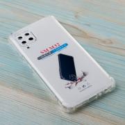 Силиконовый чехол WS SHOCKPROOF для Samsung M32 4G прозрачный