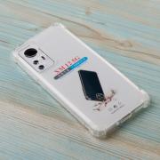 Силиконовый чехол WS SHOCKPROOF для Xiaomi 12/12X прозрачный