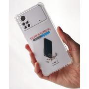 Силиконовый чехол WS SHOCKPROOF для Xiaomi Poco X4 Pro прозрачный