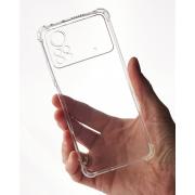 Силиконовый чехол WS SHOCKPROOF для Xiaomi Poco X4 Pro прозрачный