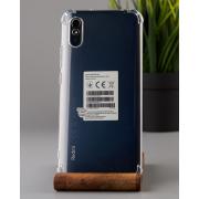 Силиконовый чехол WS SHOCKPROOF для Xiaomi Redmi 9A/9AT/9i/9i Sport/9a Sport прозрачный