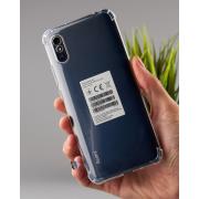 Силиконовый чехол WS SHOCKPROOF для Xiaomi Redmi 9A/9AT/9i/9i Sport/9a Sport прозрачный