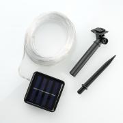Led гирлянда 7м/50Led (солнечная батарея/медный круглый провод) 8 режимов IP67