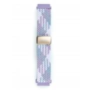 Ремешок для часов UNIVERSAL "Nylon Braided Magnetic" 20 мм violet