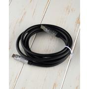 USB cable DC Type-C to Type-C (CL-F28B) OD6.0/ PD/ 60W/ 1.2m черный