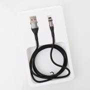 USB cable XO Lightning (NB125) Magnetic черный