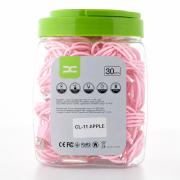 USB cable DC Lightning (CL-11) 30pcs/bottle, 1m розовый