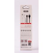 USB cable XO Lightning (NB103) Bell 2m белый