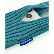 Вязаная сумка Pleated Pocket для iPhone (40 см) peacock