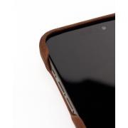 Чехол LEATHER Case для iPhone 14 Pro brown