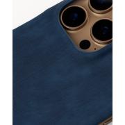 Чехол LEATHER Case для iPhone 15 Pro denim