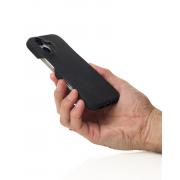 Чехол LEATHER Case для iPhone 16 black