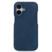 Защитный чехол для iPhone 16 (denim, экокожа, TPU)