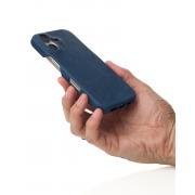 Чехол LEATHER Case для iPhone 16 denim
