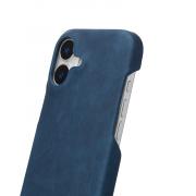 Чехол LEATHER Case для iPhone 16 denim