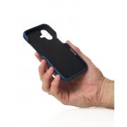 Чехол LEATHER Case для iPhone 16 denim