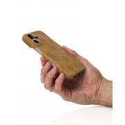 Чехол LEATHER Case для iPhone 16 desert titanium