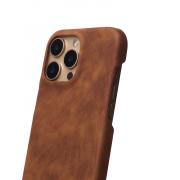 Чехол LEATHER Case для iPhone 16 Pro brown