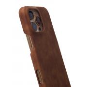 Чехол LEATHER Case для iPhone 16 Pro brown
